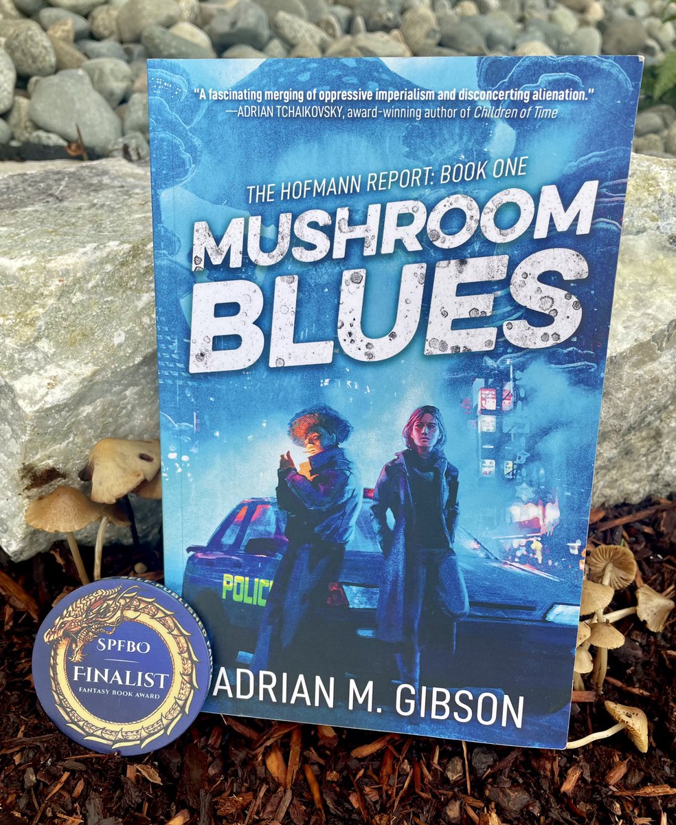 ADRIAN M. GIBSON 🍄💙 SFF Author & Book Designer tweet media