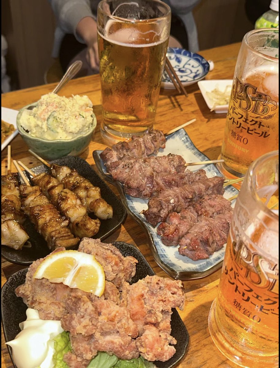 食事を放任する：）
#酒を飲む