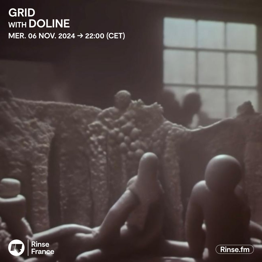 Doline (@cleardoline) on Twitter photo 🪄
Ce mercredi à 22h sur <a href="/RinseFrance/">Rinse France</a> pour la résidence <a href="/Grid_Records/">Grid Records</a> !
#verrouillé🔒rinse.fm/episodes/grid-…
Pour écouter mes anciens mix c'est par ici :
soundcloud.com/doline/sets/ri… 🪄
Ce mercredi à 22h sur <a href="/RinseFrance/">Rinse France</a> pour la résidence <a href="/Grid_Records/">Grid Records</a> !
#verrouillé🔒rinse.fm/episodes/grid-…
Pour écouter mes anciens mix c'est par ici :
soundcloud.com/doline/sets/ri…