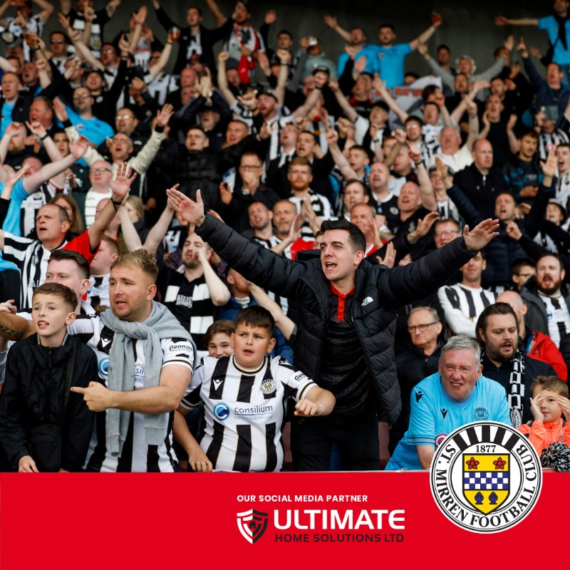 saintmirrenfc's tweet photo. We're closing in on a sell out at The SMiSA Stadium on Saturday with more than 7,200 sold for our William Hill Premiership match at home to Aberdeen. 

With limited availability in the Main and West Stands, don't miss out. 

Get your tickets now‼️