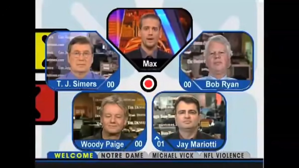 bill hofheimer (@bhofheimer_espn) on Twitter photo Happy anniversary to <a href="/TonyReali/">Tony Reali</a> <a href="/asolomon6/">Aaron Solomon</a> <a href="/joshbard/">Joshua Bard</a> <a href="/ErikRydholm/">Erik Rydholm</a> and the entire <a href="/AroundtheHorn/">Around the Horn</a> team.
ATH debuted 2ā£2⣠years ago today on ESPN in 2002. Happy anniversary to <a href="/TonyReali/">Tony Reali</a> <a href="/asolomon6/">Aaron Solomon</a> <a href="/joshbard/">Joshua Bard</a> <a href="/ErikRydholm/">Erik Rydholm</a> and the entire <a href="/AroundtheHorn/">Around the Horn</a> team.
ATH debuted 2ā£2⣠years ago today on ESPN in 2002.