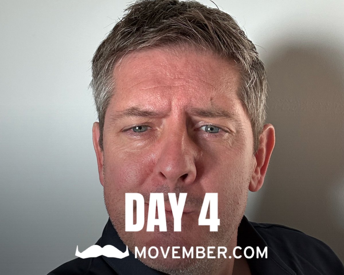 Day 4 of <a href="/MovemberUK/">Movember UK</a>  and you can kind of see something growing..ish.