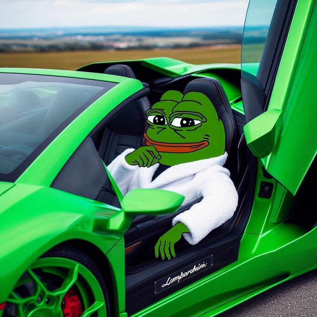 #PEPE #memecoin 
<a href="/pepecoineth/">Pepe</a> The time point is getting closer and closer, and MeMe is the most bullish in this bull market 🐸， Looking forward to a new high