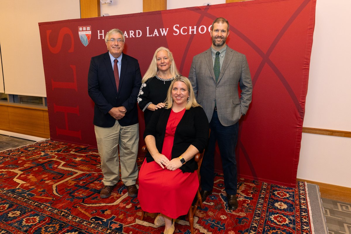 On the occasion of her appointment as Louis D. Brandeis Professor of Law, @MollyXBrady was joined by family, colleagues, and students for her talk titled "Property and the Creation of Community."