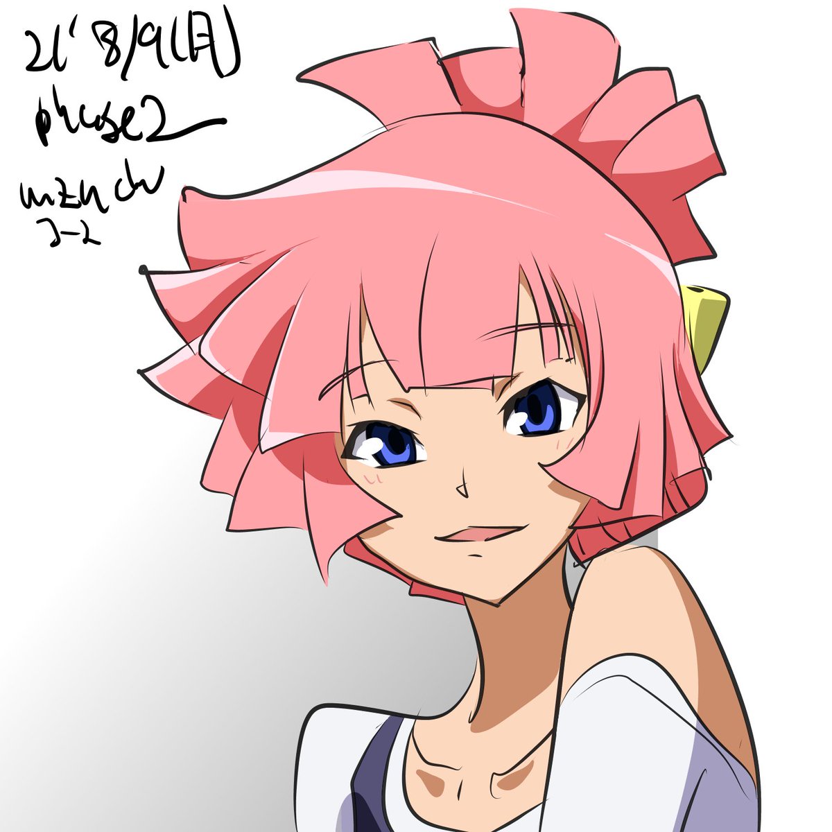 OekakiDog's tweet photo. ３連休描き続けて漸く画力が回復したところで、また平日ぶっ壊されて失われてしまうのかと思うと切ないというか複雑な気分になるな。。３歩進んで３歩下がる。#模写 #スタードライバー輝きのタクト #ヨウ・ミズノ https://t.co/14aBvHtAIO