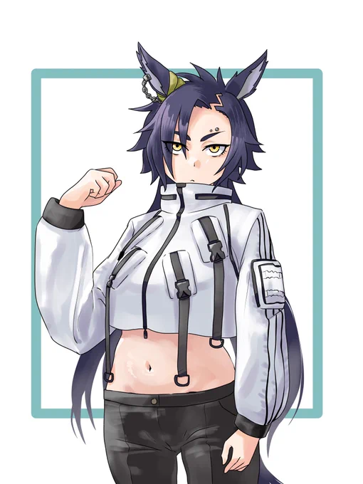 似合いそうな服見つけたので着ていただいた#エアシャカール 