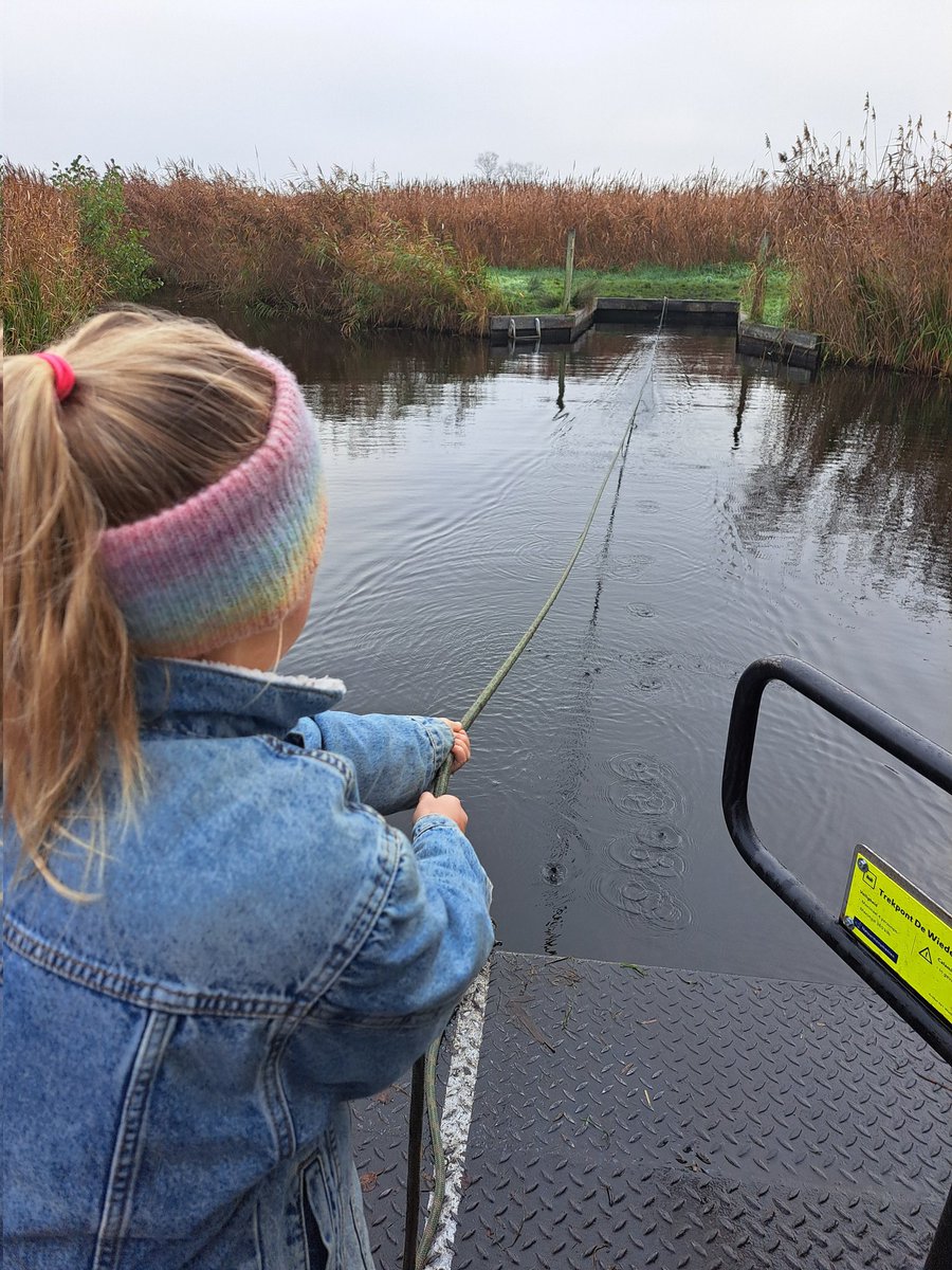 LCSEA's tweet image. Wat een leuke route 💚 in prachtige omgeving #riet #laarzenpad #trekpontjes @BCDeWieden #natuurmonumenten #kidshaddenstudiedag