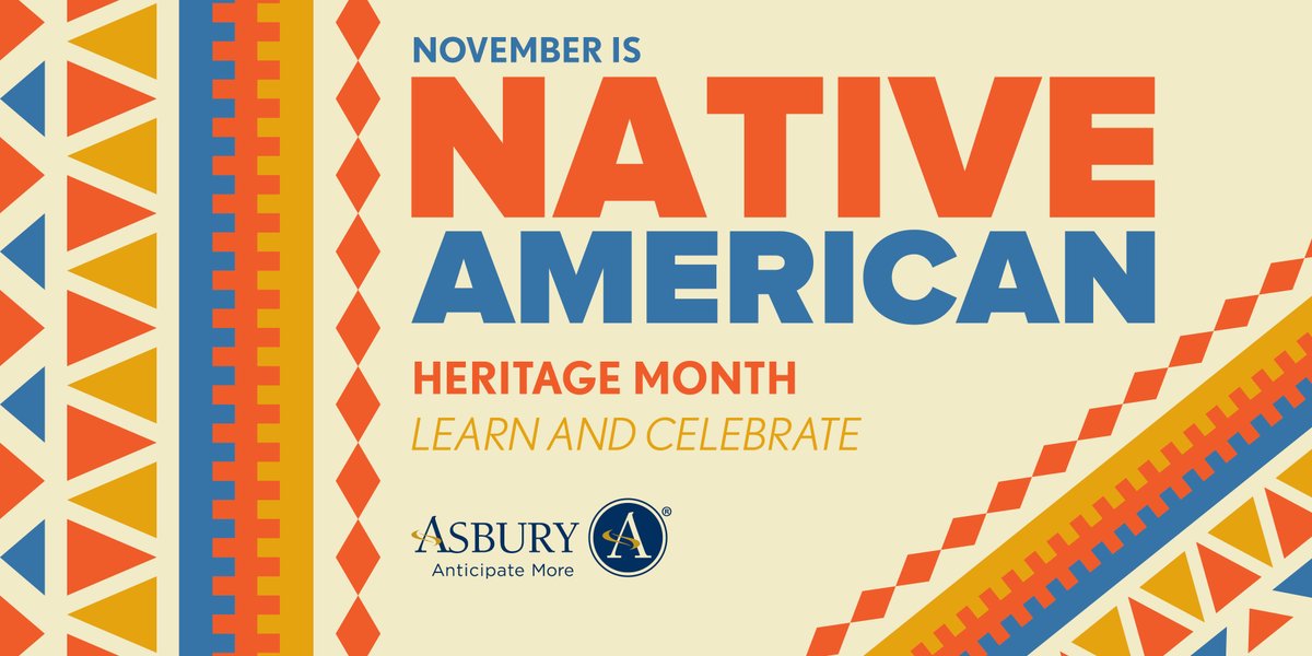 This November, we’re honored to celebrate Native American Heritage Month—a time to recognize the rich cultures, traditions, and incredible contributions of Native American communities that have shaped our nation’s history.  #NativeAmericanHeritageMonth #AsburyCommunities