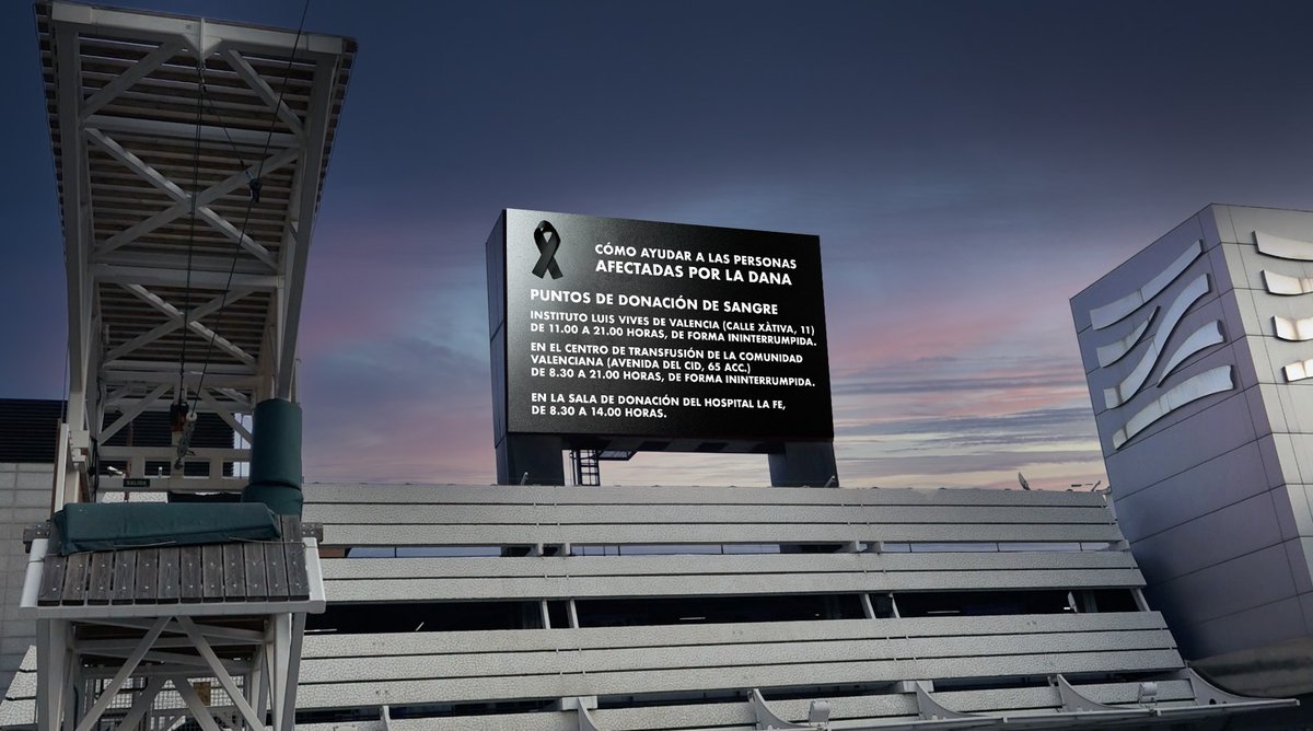 super8es's tweet image. Conmovidos por el desastre natural que ha afectado a Valencia, queremos expresar nuestra solidaridad y apoyo a quienes han sufrido las consecuencias de esta emergencia. Ponemos a disposición nuestras pantallas para compartir información importante y de servicio público.
#dooh