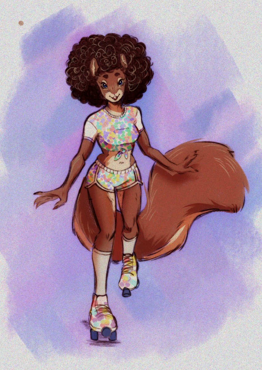 tintatoon's tweet photo. After a long time I have finally finished some personal art 🥹🥹 It might be simple but if feels so nice to like something I did just for myself! 
🐿️🐿️ https://t.co/2J9MBOezIj
