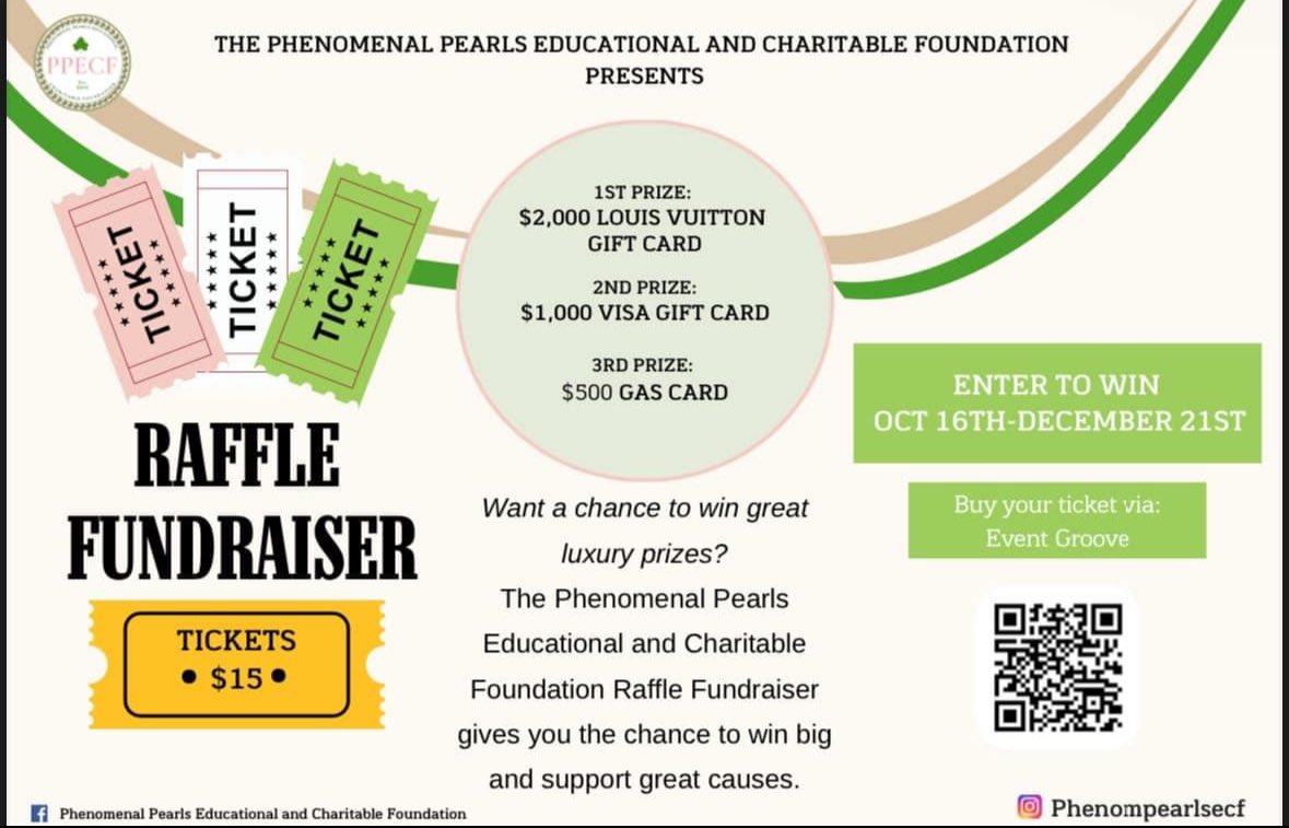 PPECF's tweet image. PPECF is excited to launch our raffle fundraiser! The event will run now through December 21st. Funds raised will support PPECF’s efforts to award scholarships &amp;amp; continue partnership opportunities with other non-profit organizations. Click link ⬇️⬇️

go.eventgroovefundraising.com/ppecfraffle