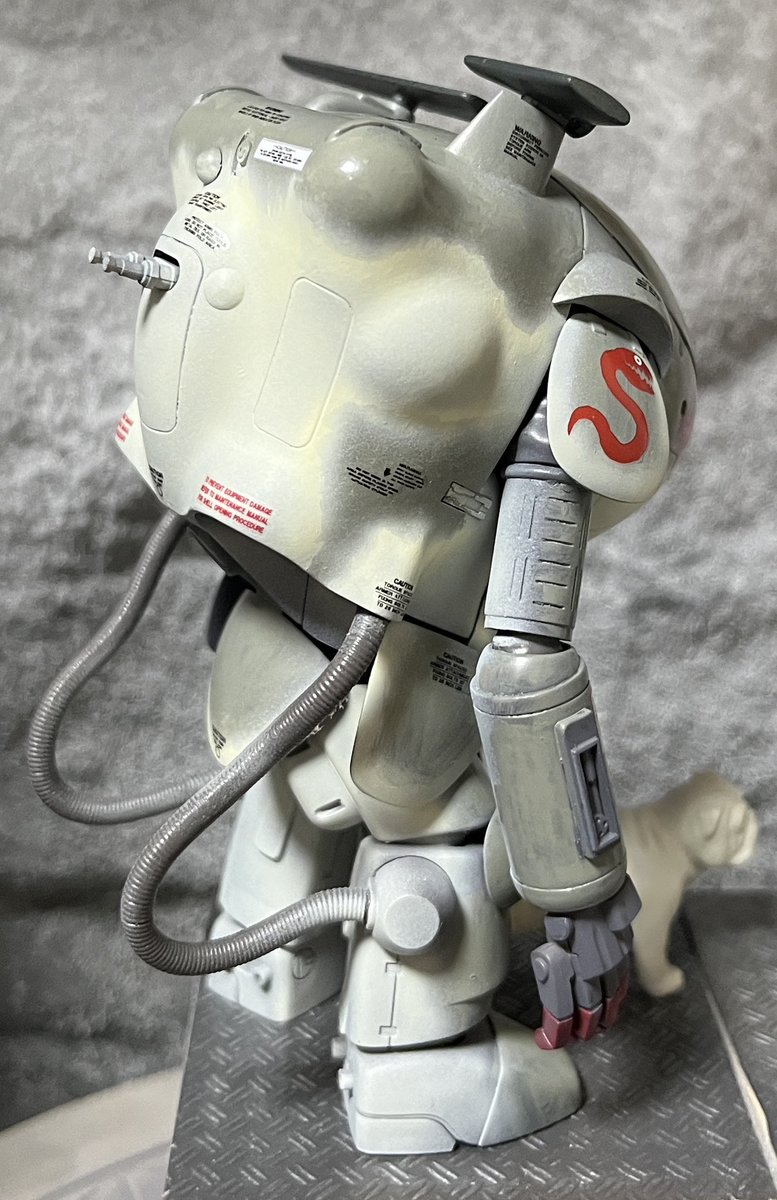 gion0985's tweet image. 第320戦隊S中隊

基本塗装とデカール完了。
クリア吹いて部分塗装しよう。

#マシーネンクリーガー 
#SuperBall