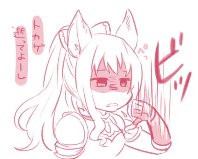ドラフヴィーラちゃんとかエルーンヴィーラちゃん(尻尾ありなし)とか色々描いてました 