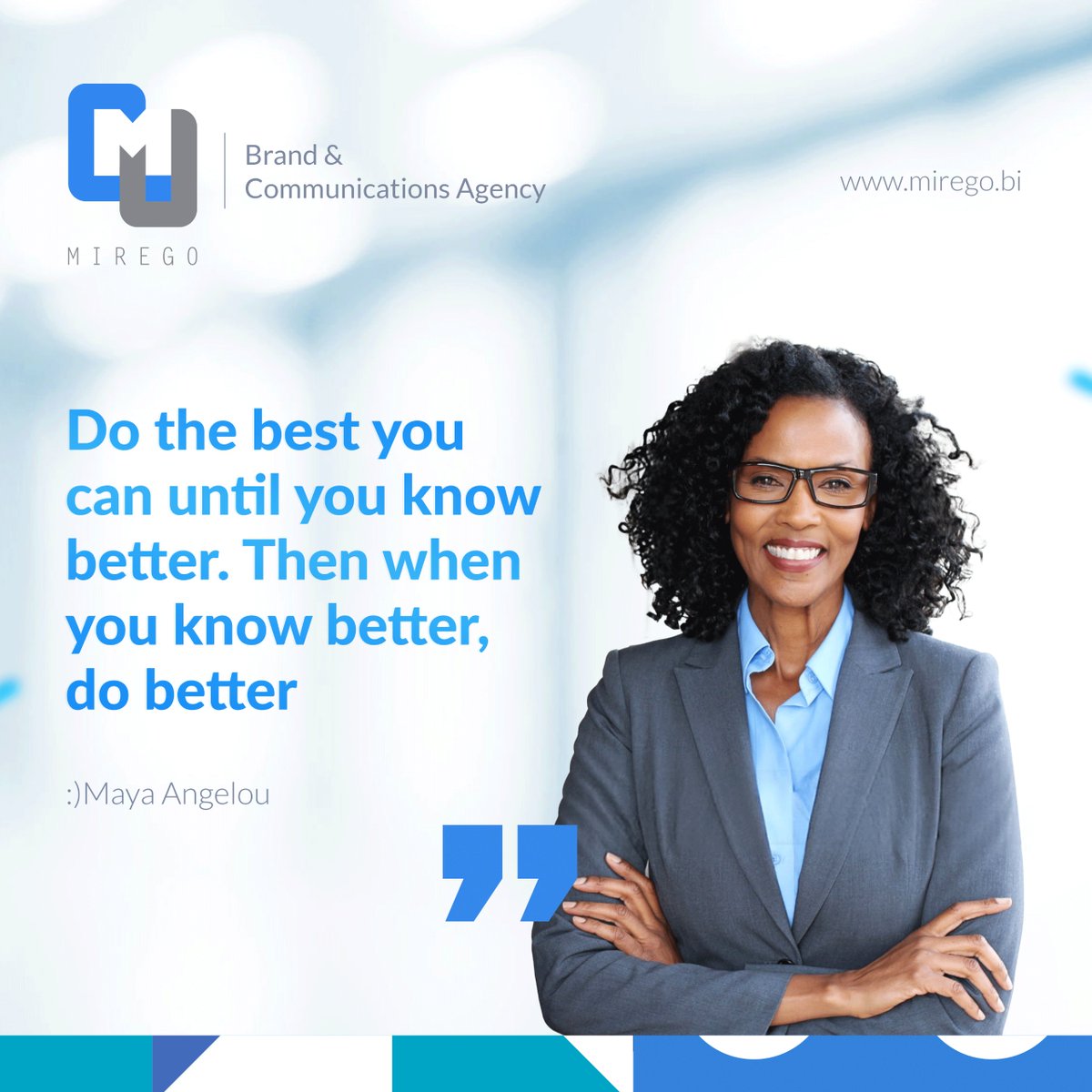Mirego_Africa's tweet photo. Ready to make your messages more effective?
This week, we're giving you the keys to effectively structuring your communications, so you can better reach your audience.
What actions are you taking to ensure clarity?
#effectivemessage #communicationstructures #clarity #Abatwip