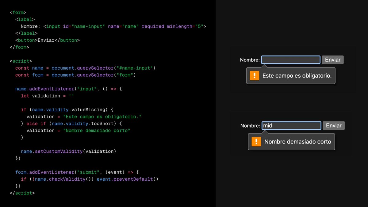 ¿Sabías que puedes hacer esto en JavaScript? Valida formularios con ...