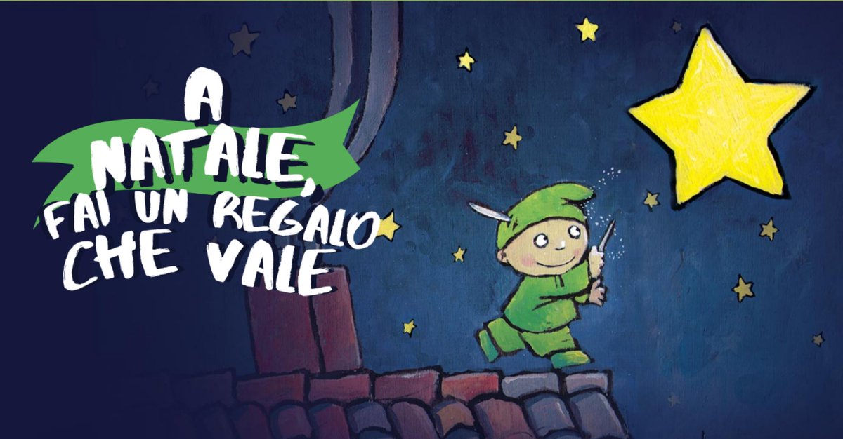 🎄 A Natale fai un regalo che vale! 🎄 Quest’anno, scegli un dono che porta gioia a chi lo riceve e speranza ai bambini ospiti di Peter Pan. Scopri di più 👉 peterpanodv.it/natale/