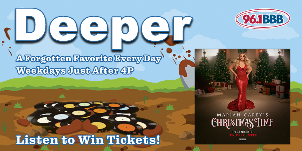 Get ready! Mariah Carey’s Christmas Time is coming to PNC Arena Raleigh on Monday, December 9th! Listen every day this week just after 4 p.m. for your chance to win a pair of tickets to the show!