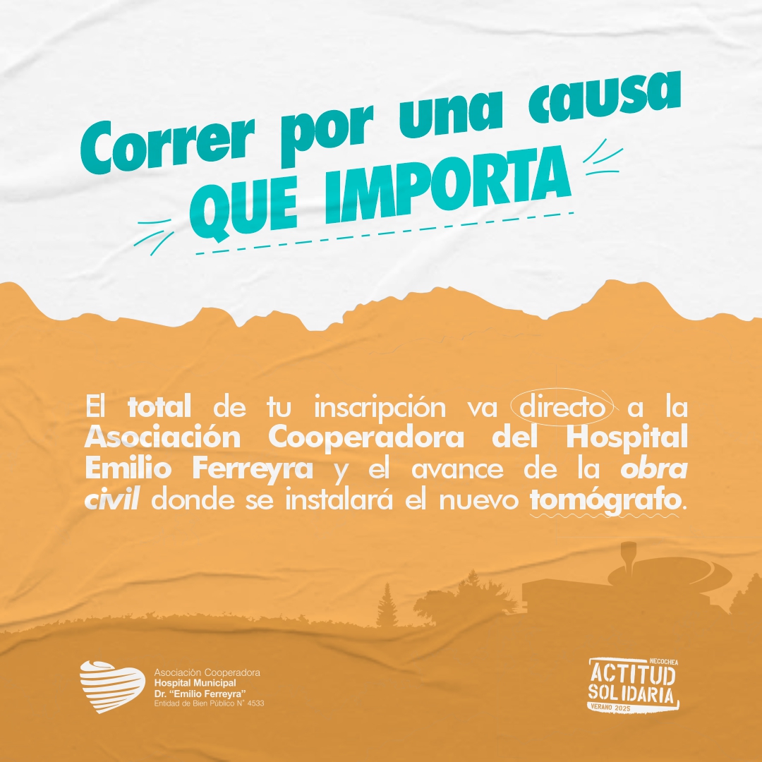 ActSolidaria's tweet photo. 📢 Preparados… listos… YA!!
¡Desde hoy están abiertas las inscripciones para la Carrera Actitud Solidaria que será el 25 de enero en Necochea! 🌟 Después de cinco años, volvemos a correr! Sumate 
#necochea #quequen #actitudsolidaria #volvemosaayudar #volvemosacorrer #running https://t.co/i6S4gjujzm