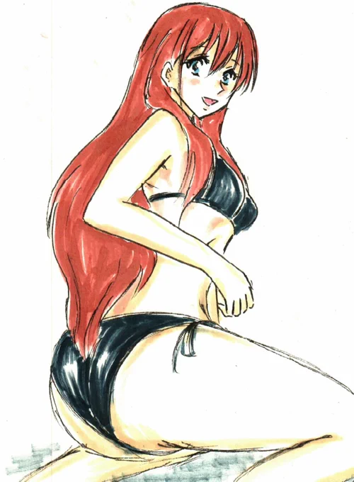 #いいお尻の日10分ドロ、黒江真由。 