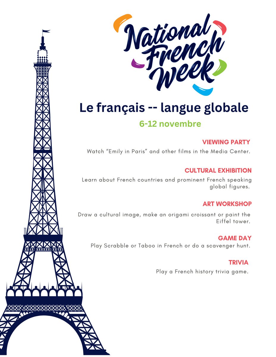 French Week is coming! Check out the resources
secure.smore.com/n/3sjgu-nation…