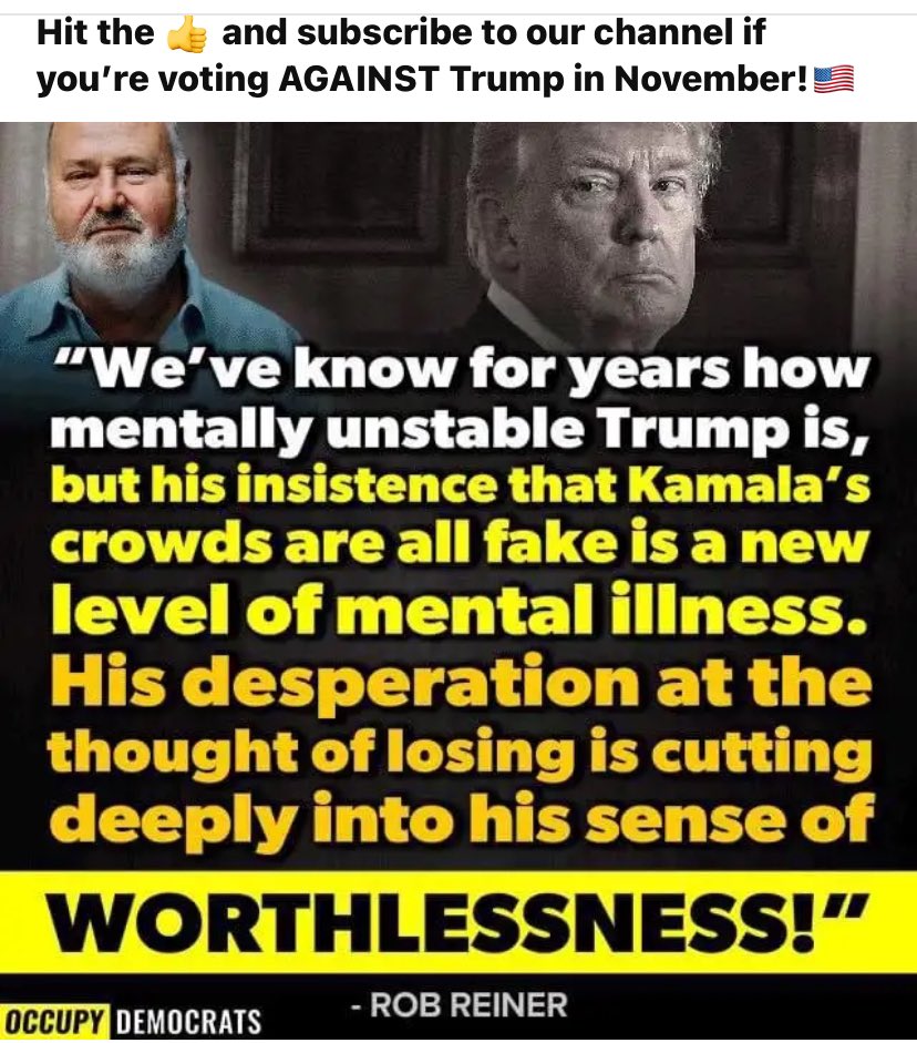 youbeyou18's tweet image. youtube.com/post/UgkxQoge5… via @YouTube @TonyMichaelsPod #VoteBlueToStopACriminalDictator #MAGAIsCollapsing #WeChooseLoveoverHate #HarrisWalzLandslide2024 #TrumpIsGoingDown