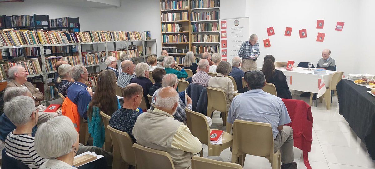 HiPSA1918's tweet image. The AGM and launch of HIPSAs 2024 volume took place  at Protea BookStore Claremont last week. 
Members were treated to insights by Hudson descendant and book editor, Edward Hudson.

Contact HIPSA and order your copy now. hipsa.org.za/contact/