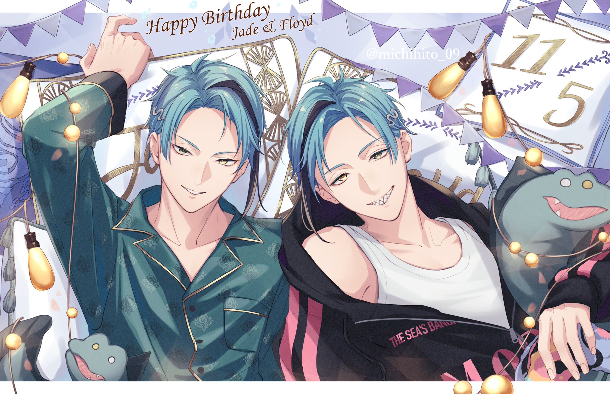 ツイステ バレンタイン 2022〜2024 フロイド・リーチ 日陰栽培セロリ on X: 