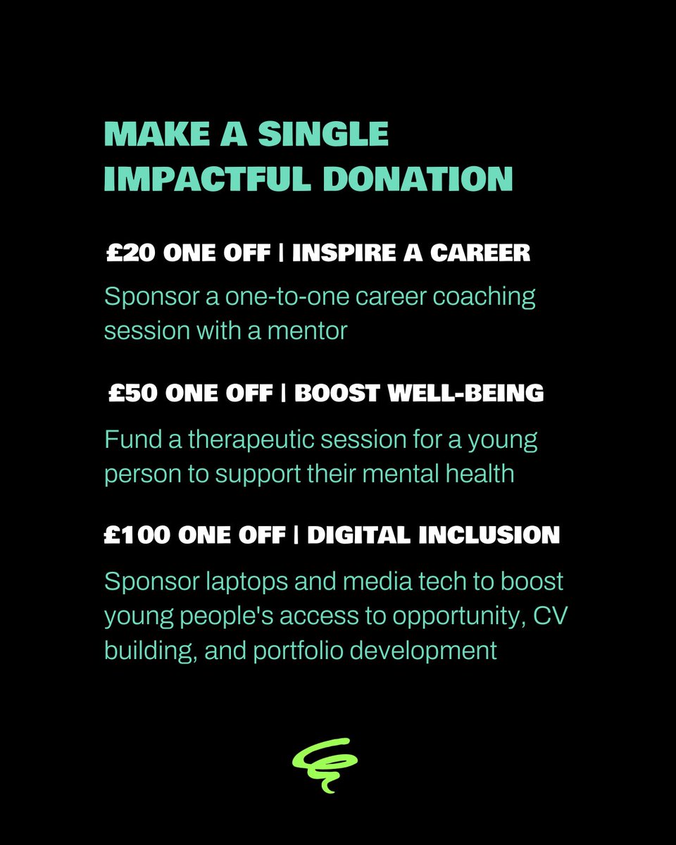Spiralskills's tweet image. Your donation can change lives! 🌟 

At Spiral Skills, we empower youth with essential skills and opportunities for a brighter future. Make an impact today and help shape tomorrow. 

Donate here: spiralskills.enthuse.com/cf/empowerfutu… 

#EmpowerFutures #SpiralSkills #NewDealForYoungPeople"