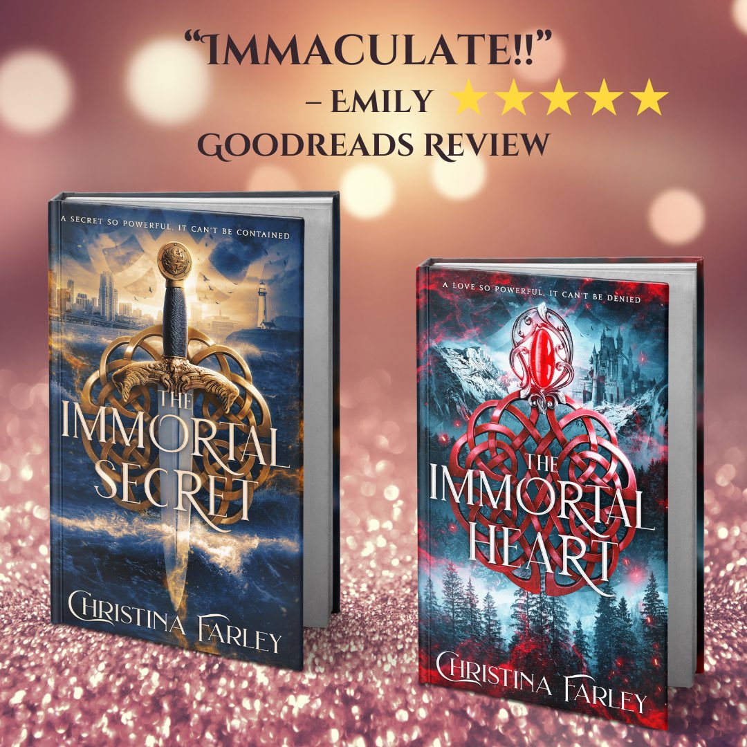 ChristinaFarley's tweet photo. Tomorrow THE IMMORTAL HEART releases! I’m so excited and nervous for you all to read the sequel! https://t.co/d1tL5JgohG
