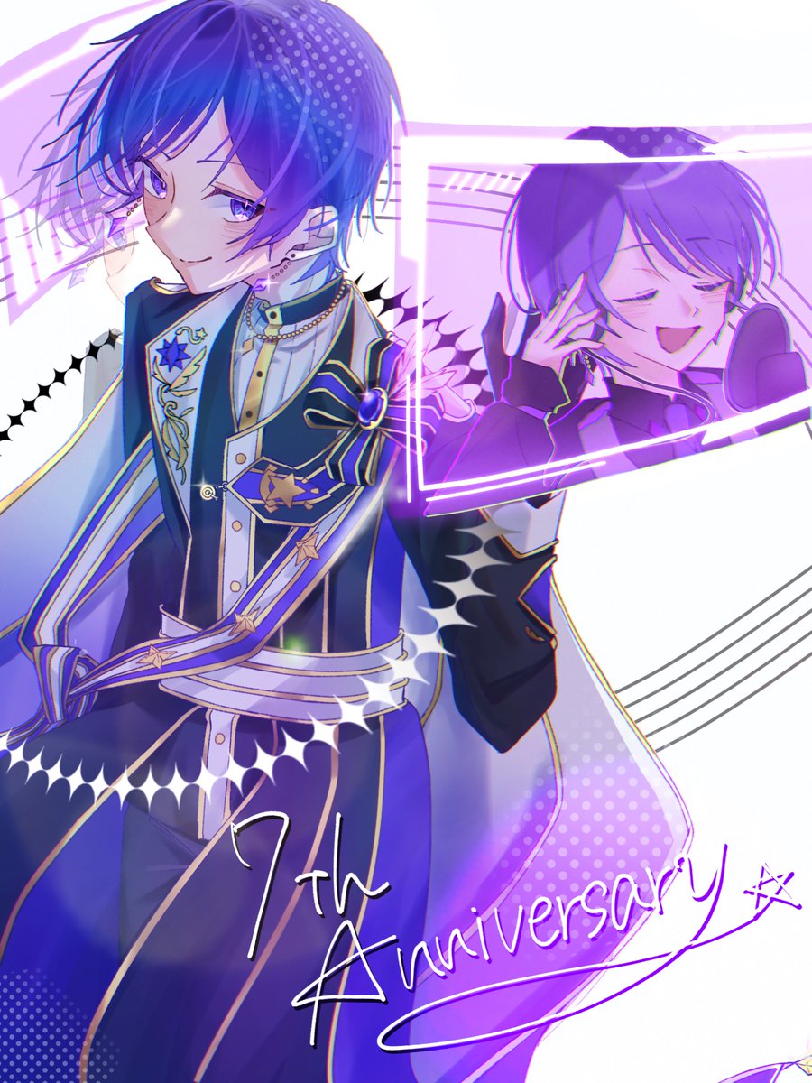 7周年おめでとうございます🥳💜 #いい子に囲まれこったろ7周年 #こた