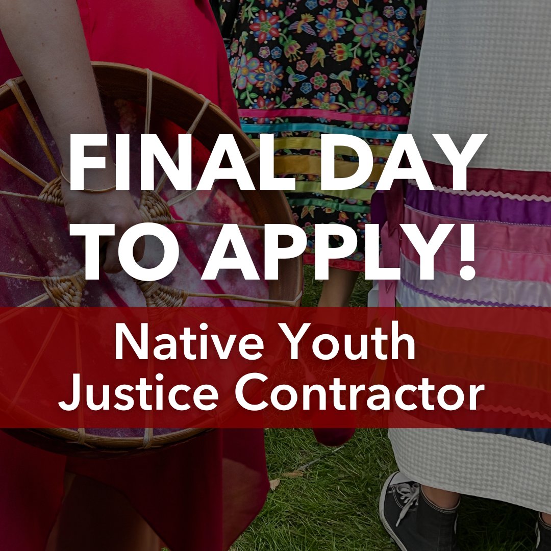 IndianAffairs's tweet image. We are seeking a Native Youth Justice Contractor to help build culturally appropriate services for Native youth. This flexible, virtual role offers $20-$30/hour. Strong writing &amp;amp; research skills are a must! 🖋️
Apply today: indian-affairs.org/jobs.html #NativeJustice #NextGenerations