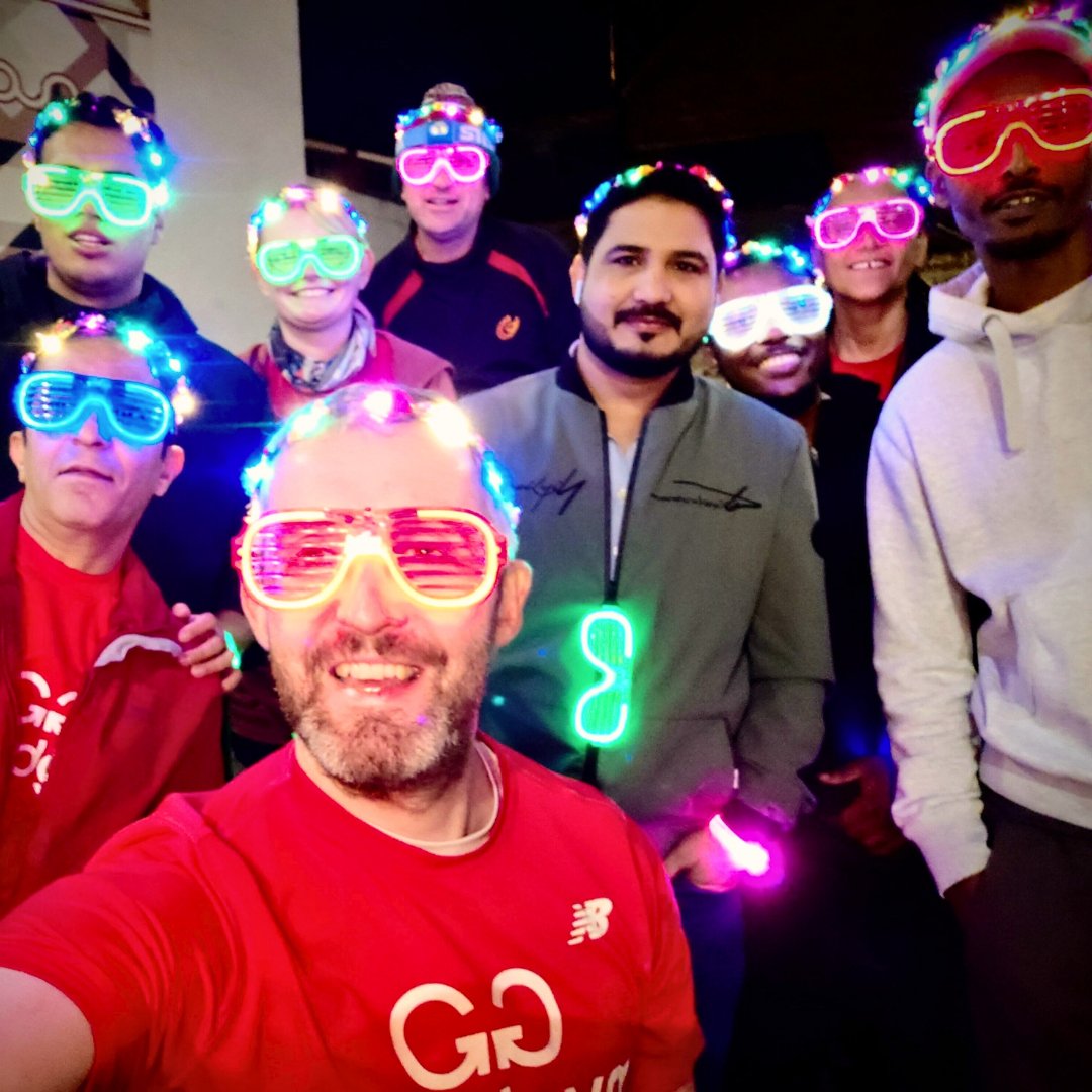 <a href="/GoodGym_Luton/">GoodGym Luton</a> lighting the way on one of our runs with This Girl Can

#DoGoodGetFit #LetsLiftTheCurfew