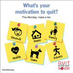 Photo by Quit & Stay Quit Monday (@QuitMonday)