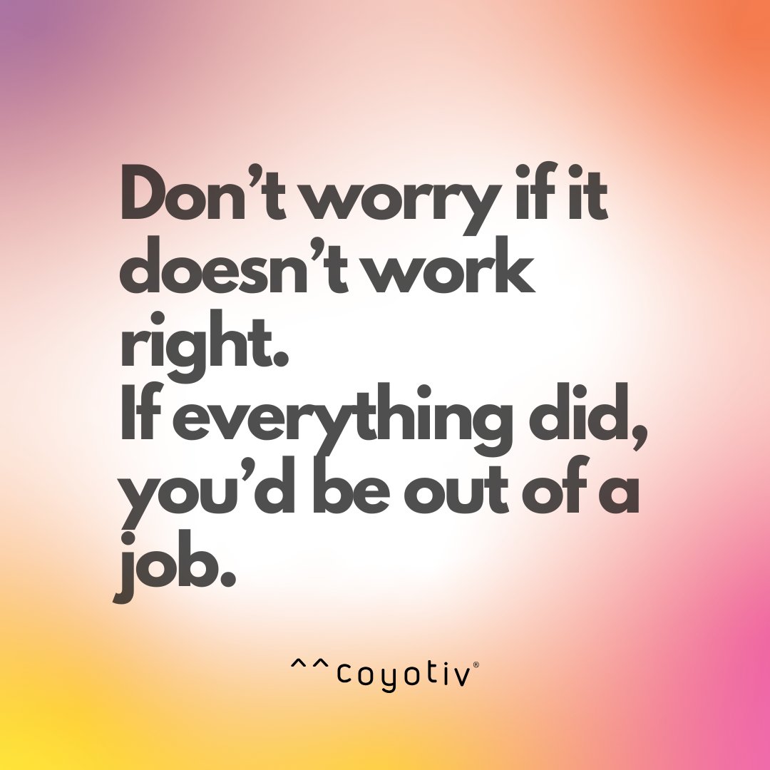 coyotiv's tweet image. Happy MonYAY, we wish you a wonderful start to the new week. 😎
#coyotiv #coyotivlife #devbootcamp #codingbootcamp #techeducation #careertransformation #softwareengineering #softwaredevelopment #onlinecourse #careerchange #changeyourcareer #careergoals #careerpath #coyotivity