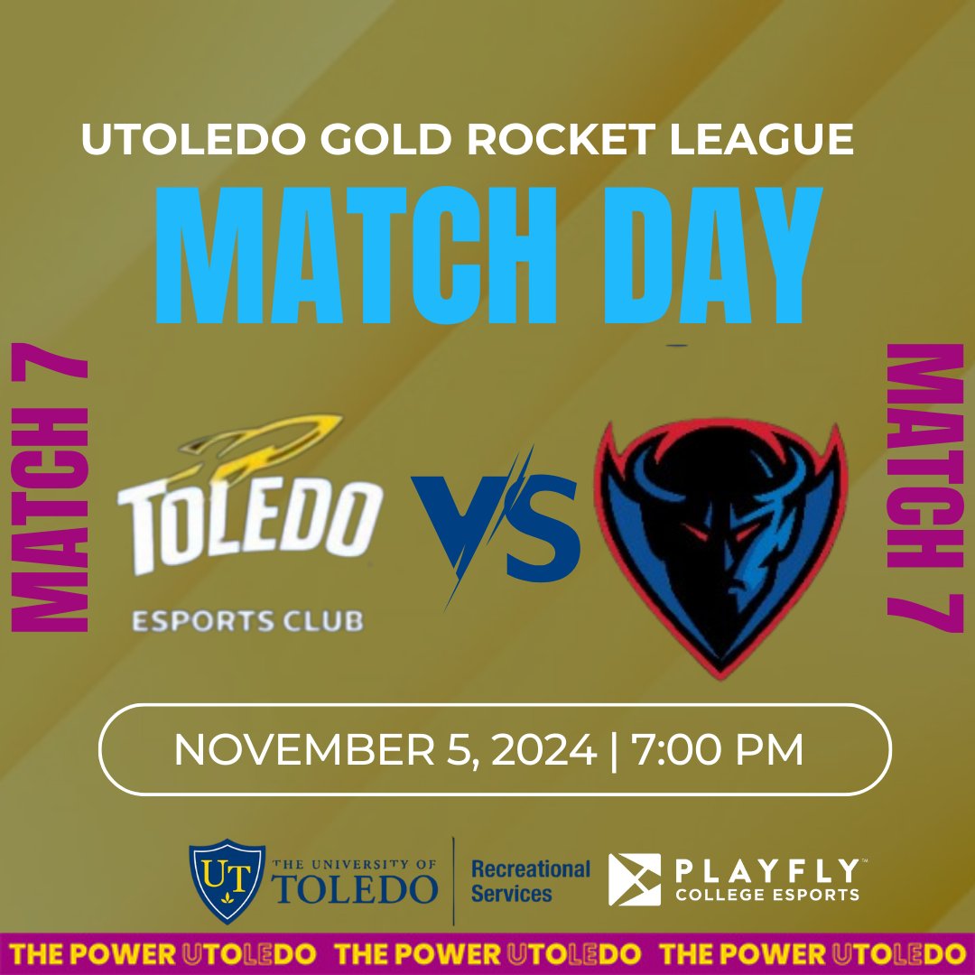 Kadin1824's tweet image. CLUB Rocket League has a BUSY week.

We have our final TWO playoff deciding matches this week

Match 6

🆚KSC Rocket League Academy

📍Online

📅November 4, 2024

⌛9:00 PM

Match 7 (FINAL MATCH)

🆚DePaul JV Red Rocket League

📍Online

📅November 5, 2024

⌛7:00 PM