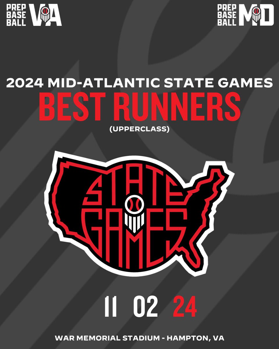 ⚾ Mid-Atlantic State Games Superlatives Upperclass: Runners ⚾

Take a look at the best runners from our monster event in Hampton.

🔗 loom.ly/VZvCwkQ

<a href="/PrepBaseballMD/">Prep Baseball Maryland</a>

#MASG24