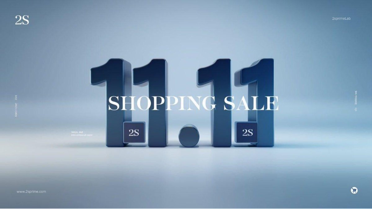 2SPrimeLab's tweet photo. ✨Kick Off the Discount 11.11! ✨

November has just arrived and it's time to kick off the discount season! 🌟 Ready for the surprises waiting for you at 2SPrime? Follow us starting today and embark on a journey of unbeatable deals! 🎉🛍️✨
#2SPrimeLab #BIGSALE #Deals2S https://t.co/v302OMI4SA