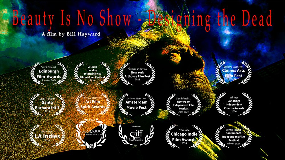 "BEAUTY IS NO SHOW - DESIGNING THE DEAD" to Kosice International Film Festival via FilmFreeway.com!
#film #cinema  -