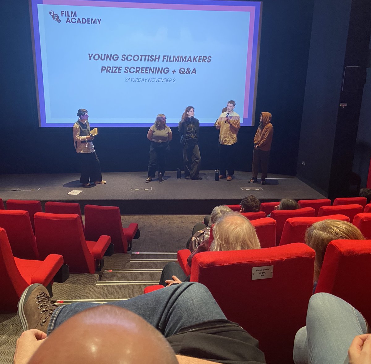 EdenCourt's tweet image. 🎥 Young filmmakers at #InvFilmFest this weekend took masterclasses with Mike Webster (thrilling experiences in the Galapagos and beyond), Paul Mackie (stories from big film sets) + Rachel Bevan-Baker (an engaging animation workshop). Plus, the Young Scottish Filmmakers Prize!🌟