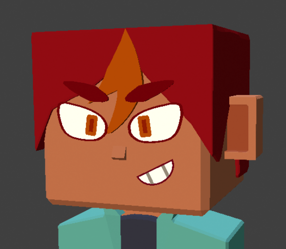 Vesperibus's tweet photo. Hol' Up. The eyes changes the feel of the char so much xd.

#blender https://t.co/ci46ccm6W0