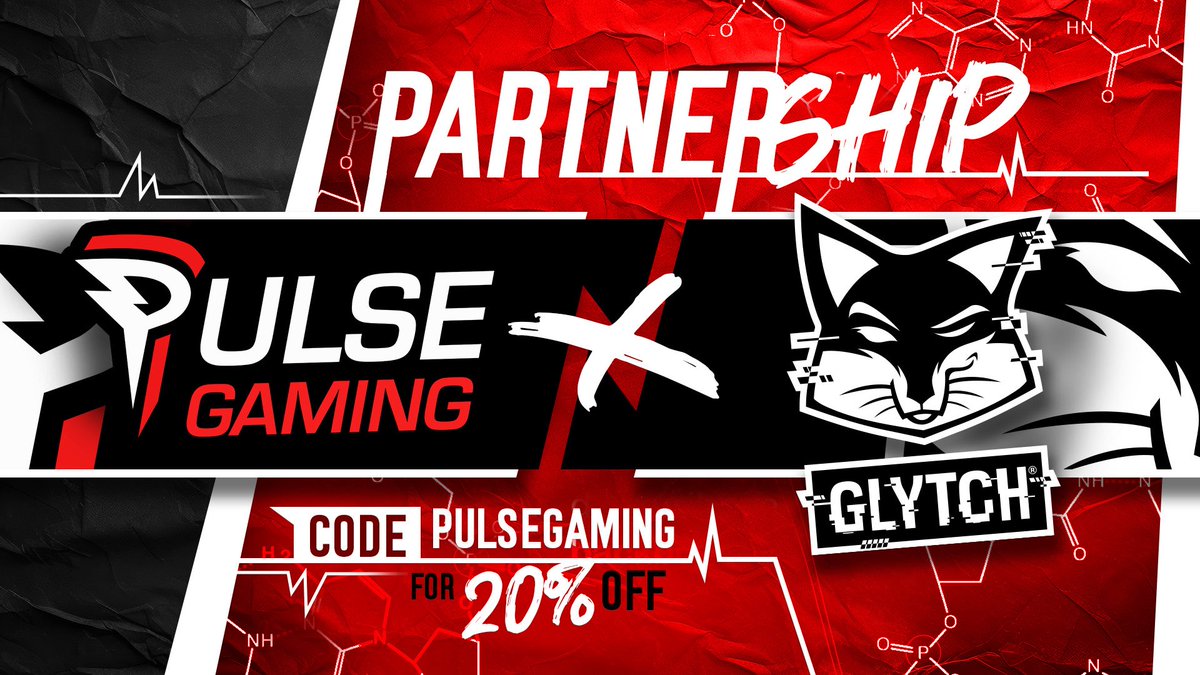Team Elektros CoC (@elektroscoc) on Twitter photo GIVEAWAY to celebrate our new partnership with <a href="/GLYTCHEnergy/">GLYTCH Energy</a>! 🔥
Use code PULSEGAMING for 20% off on
↪️ GLYTCHEnergy.com
and automatically enter the Pulse Jersey GIVEAWAY with orders above $15!
❤️🔥 Get Your PULSE elevated and keep the Pulse party pushing forward. Stay GIVEAWAY to celebrate our new partnership with <a href="/GLYTCHEnergy/">GLYTCH Energy</a>! 🔥
Use code PULSEGAMING for 20% off on
↪️ GLYTCHEnergy.com
and automatically enter the Pulse Jersey GIVEAWAY with orders above $15!
❤️🔥 Get Your PULSE elevated and keep the Pulse party pushing forward. Stay