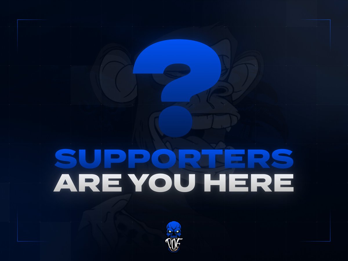 X Supporters, are you here?

- ❤️+🔁this post
-  Drop your ApeChain wallet in the comments

You have a chance for FREE MINT WL.

⏰48 hours.