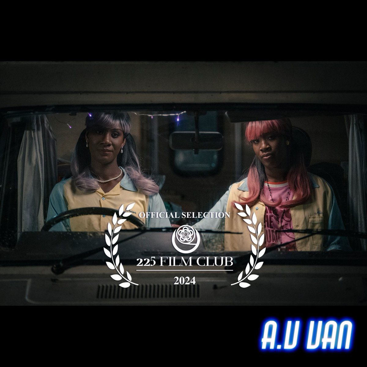 Super excited to announce that A.V. Van is an Official Selection at the 225 Film Club Festival 2024! 🎉

Thank you for selecting us! We can’t wait to screen A.V. Van with all the other inspiring shorts! 💖🎬🚐

#225filmclub #womeninfilm #shortfilm #avvan #sisters #blackfilmmakers