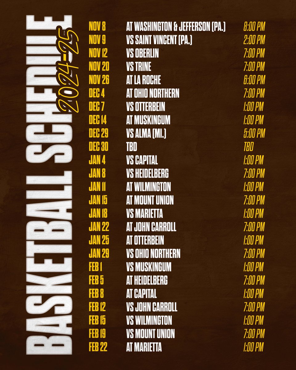 BW Women's Basketball (@bw_wbasketball) on Twitter photo Here is our official 2024-25 ๐๐ค๐ฉ๐ฆ๐ฅ๐ถ๐ญ๐ฆ ๐๏ธ
#DMFT Here is our official 2024-25 ๐๐ค๐ฉ๐ฆ๐ฅ๐ถ๐ญ๐ฆ ๐๏ธ
#DMFT