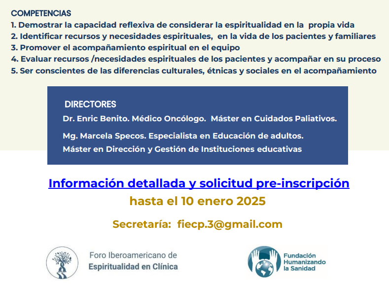 Fundación Humanizando la Sanidad tweet media