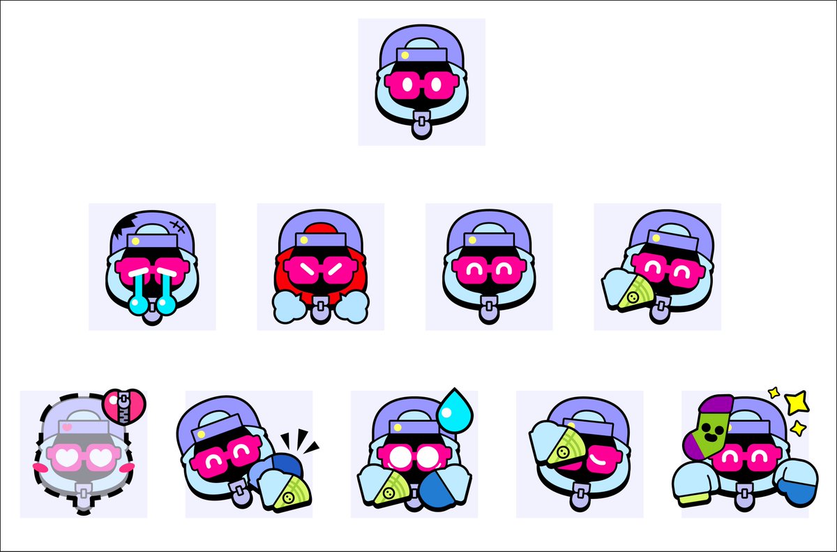 Yeah, so I worked on Shade pins too for this update! Let me know your thoughts 😋
#Shade #BrawlerPins