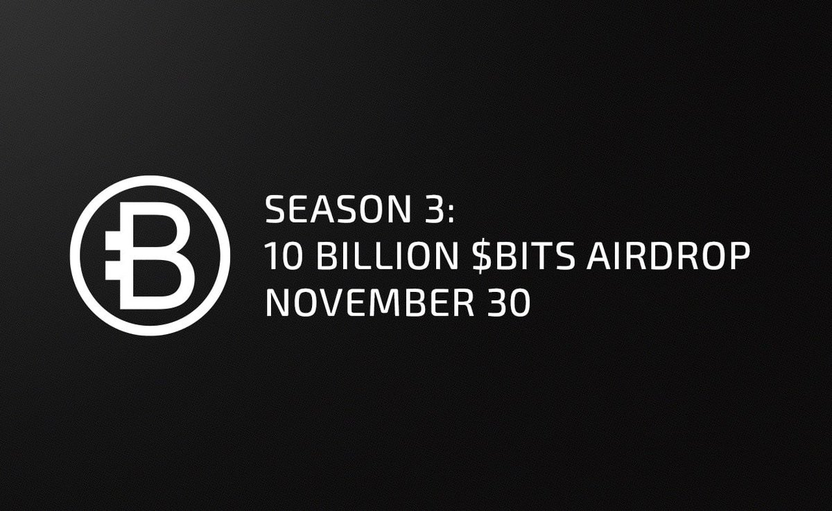 bits_center's tweet photo. 👾 Season 3 has started! 👾

How significant will the drop be? What new features and activities can we expect? Something very exciting is being prepared at @bits_center , and all the answers are right here:

- We've launched a new season that will last until 30 November
- This season the airdrop will be 10 Billion $BITS 

We've listened to all your requests, questions, and suggestions, and we're thrilled to receive such fantastic feedback from you. Keep up the great work!  🖤

But don't relax too much, frens, our top priority has always been to reward you in the ways you deserve the most 😎

And what about listing? Originally planned for December, we’re now moving the airdrop to the first quarter of 2025. This shift allows us to work on securing tier 1exchanges and enhance our CEXes lineup, ensuring the strongest possible launch!

Stay tuned - everything will be revealed soon! 💸