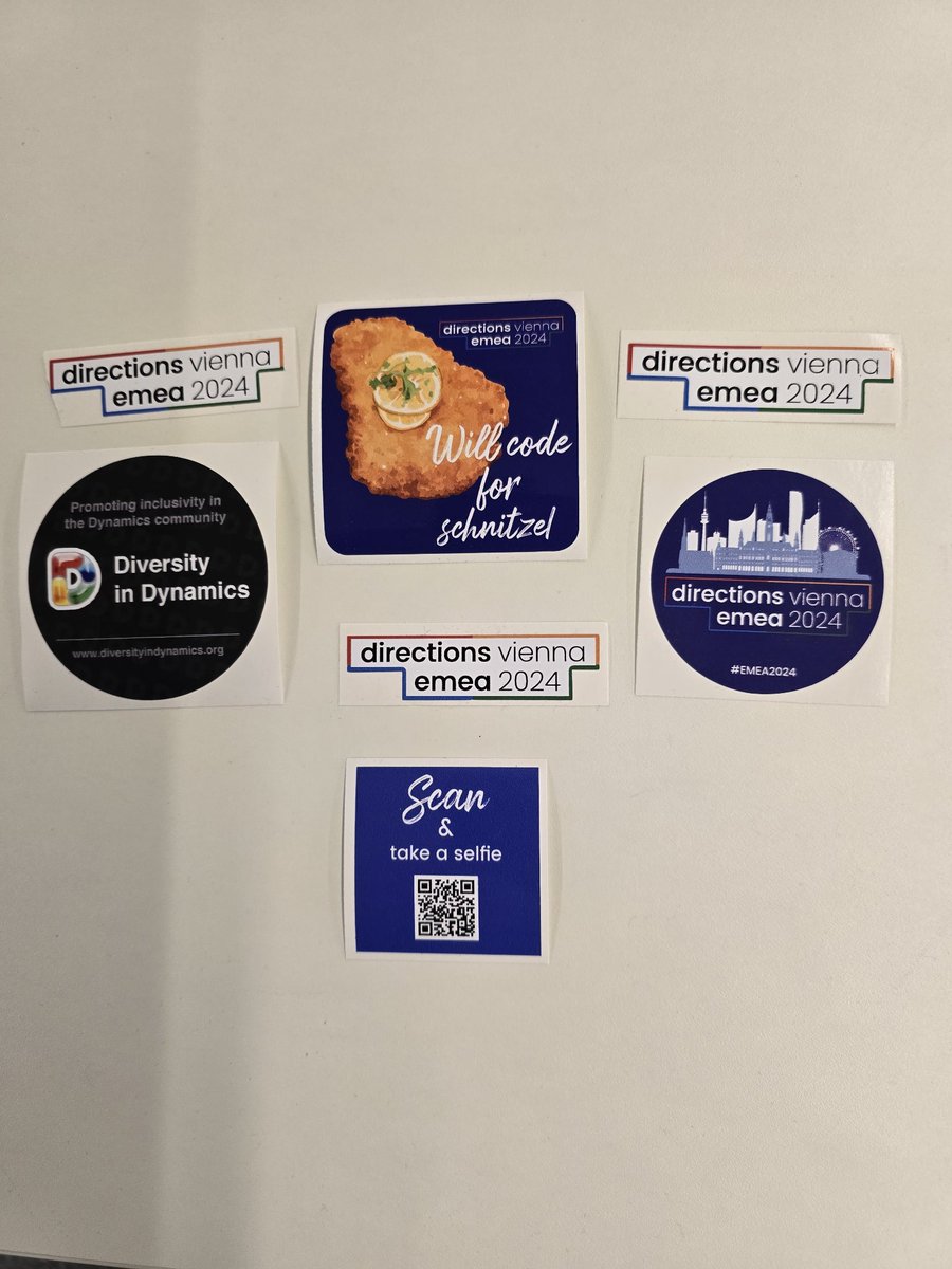 For the sticker fans attending Directions #EMEA2024, these are the official set, look out for them all