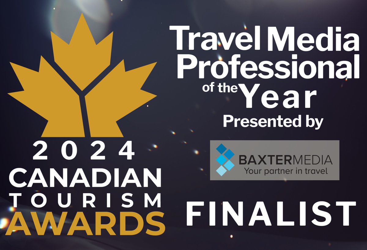 We're thrilled to be chosen as Finalists in the Travel Media Professional of the Year category in the upcoming TIAC 2024 Canadian Tourism Awards. We get the results at the Awards celebration in Vancouver on Dec. 5. #canadiantourism #tourismcanada #tmactravel #satw