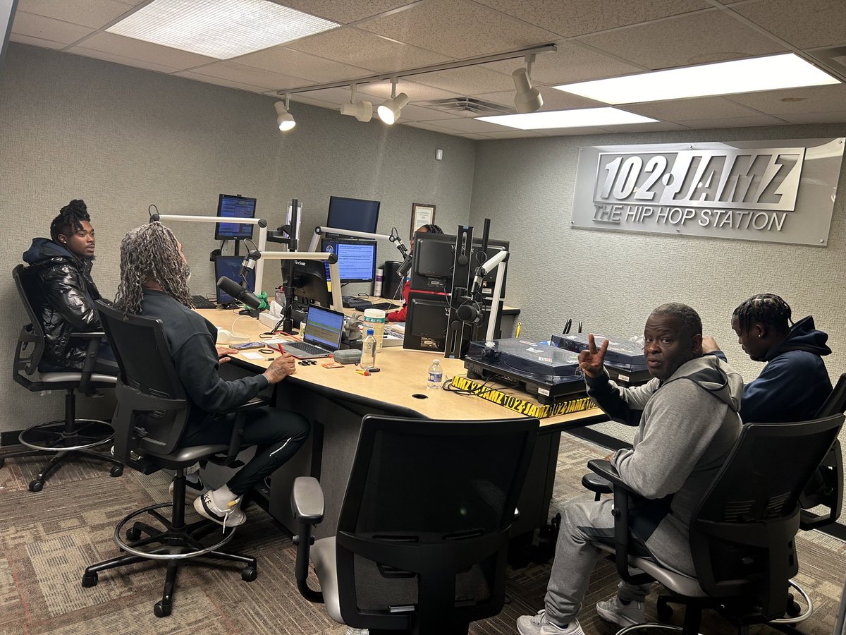 Thanks #DrankOnTheRox for having us on the show this morning <a href="/102JAMZ/">102</a>. We’ll see everyone at Club Corbett tonight at 7. #AggiePride!